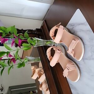 Rockport Women's Trail Tech Sandal in Pink- Size 9.5